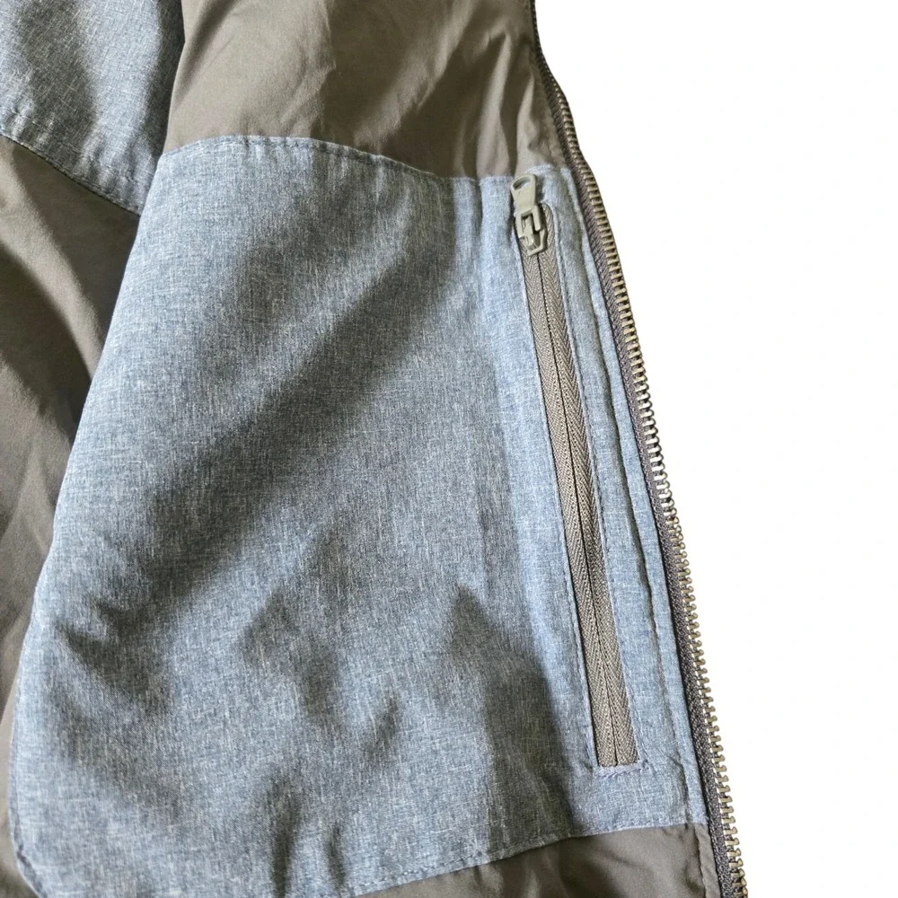 Vineyard Vines Vest Mens XL Light Blue Full-Zip Regular Fit Primalof Quilted